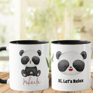 Cute Watercolor Panda Mug