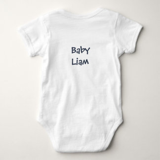 Cute Watercolor Penguin Reading Book Baby Bodysuit