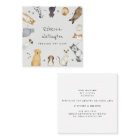 Cute Watercolor Pets Dogs Cats Sitter Dog Walker