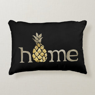 Cute Watercolor Pineapple Decorative Cushion