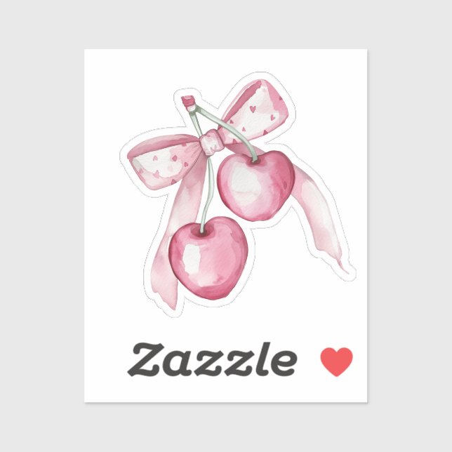 Cute Watercolor Pink berries girly  (Sheet)