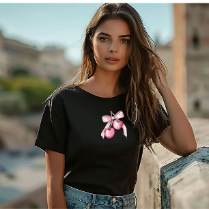 Cute Watercolor pink berry Mother's day T-Shirt