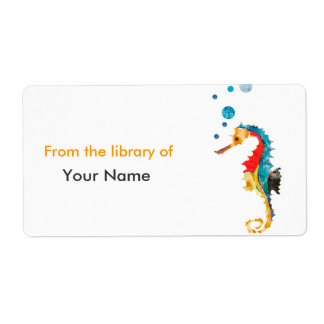 Cute Watercolor SEA HORSE seahorse Ocean Animal