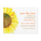 Cute Watercolor Sunflower Wedding Save the Date