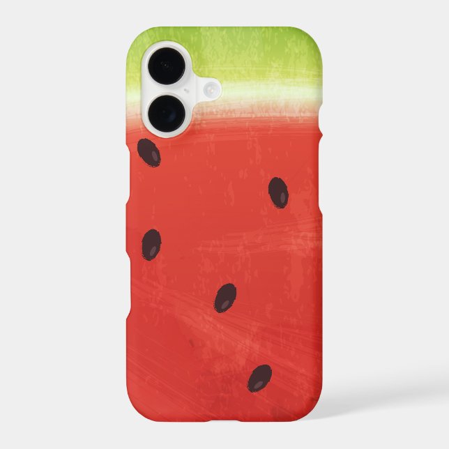 Cute Watercolor Watermelon Giant funny slice (Back)