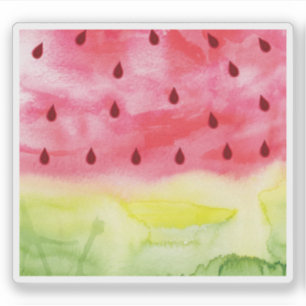 Cute Watercolor Watermelon Giant funny slice