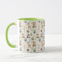 Cute Watercolor Woodland Animals - Cottagecore