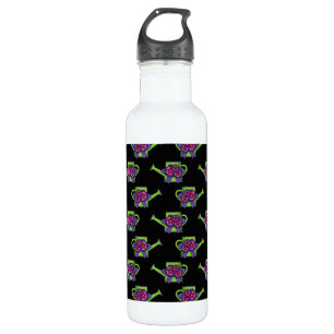Cute Watering Can with Flowers Bouquet 710 Ml Water Bottle
