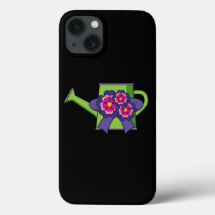 Cute Watering Can with Flowers Bouquet iPhone 13 Case