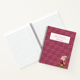 Cute Watermelon Chibi Journal Spiral Notebook