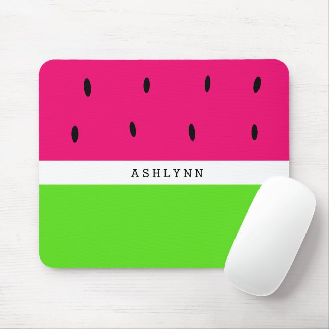 Cute Watermelon Mouse Mat (With Mouse)