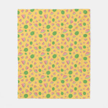 Cute Watermelon Pattern Fleece Blanket