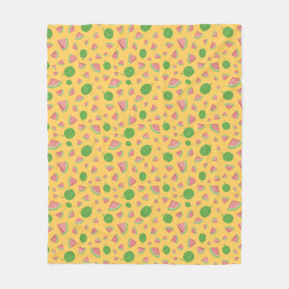 Cute Watermelon Pattern Fleece Blanket