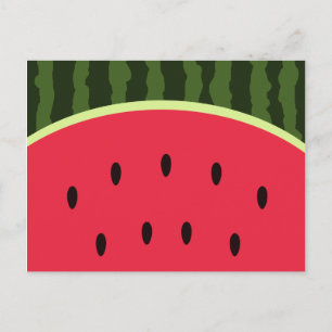 Cute Watermelon Postcard