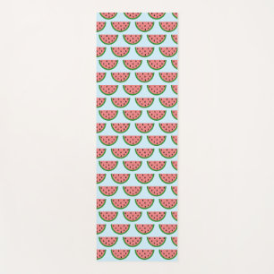 Cute Watermelon Slice Pattern Yoga Mat