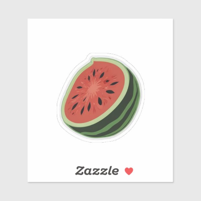 Cute Watermelon Sticker (Sheet)