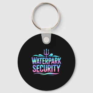Cute waterpark security cruise mermaid vacation key ring