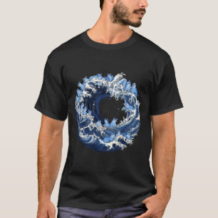 Cute Wave Of Blue Cats For Kamala 2 T-Shirt