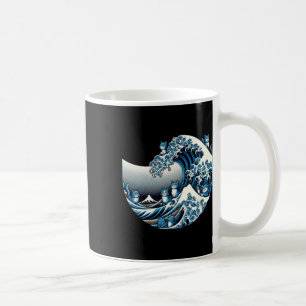 Cute Wave Of Blue Cats For Kamala Funny Coffee Mug