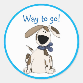 Way To Go Stickers | Zazzle.co.uk