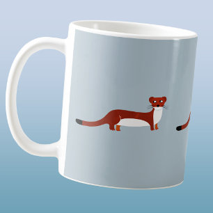 Cute Weasel Coffee Mug