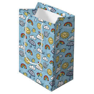 Cute Weather Medium Gift Bag
