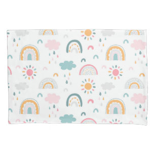 Cute Weather Pattern Pillowcase