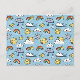 Cute Weather Postcard