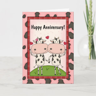 Cute Wedding Anniversary Wishes Card