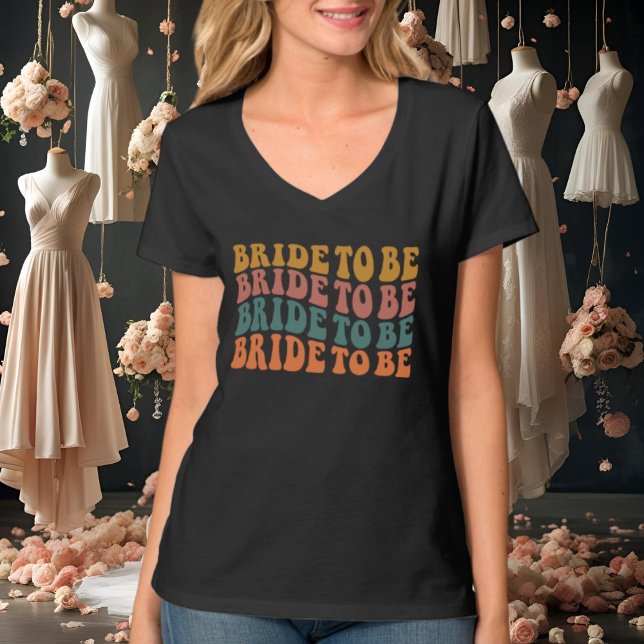 Cute wedding Bride to be word art  T-Shirt (Creator Uploaded)