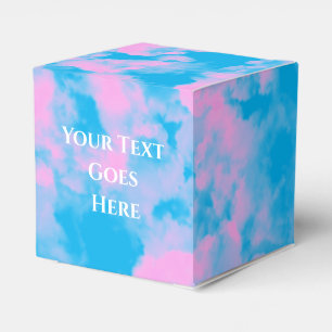 Cute Wedding Cake Favour Box