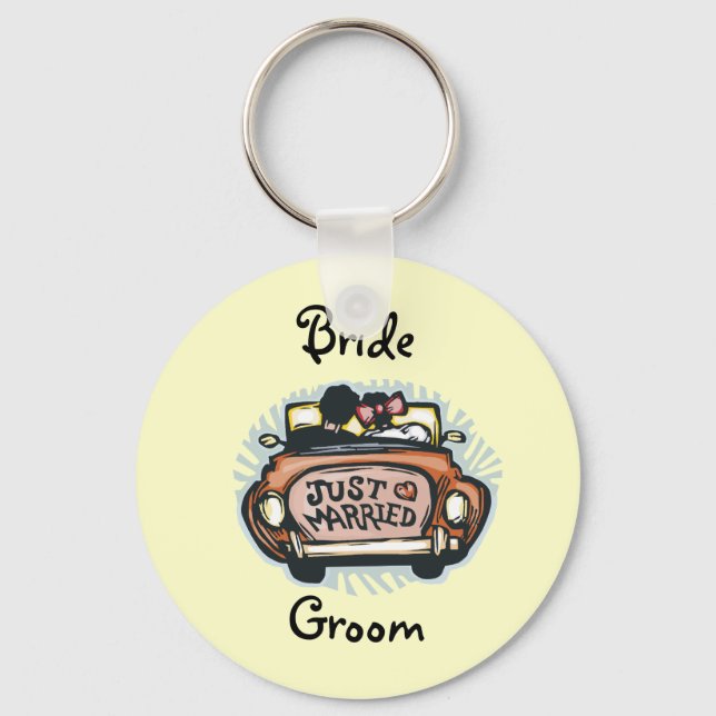 Cute Wedding Favors Key Ring (Front)