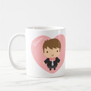 Cute Wedding Groom Boy in Tuxedo For Him Coffee Mug