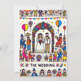 Cute Wedding Invitation