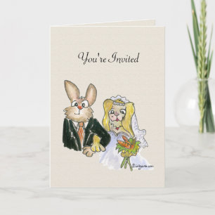 Cute Wedding Invitation Card