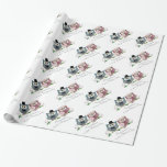 Cute Wedding Owls Congratulations Wrapping Paper<br><div class="desc">digital art design,  personalisable for a Special Occasion</div>