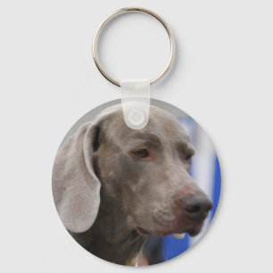 Cute Weimaraner  Keychain