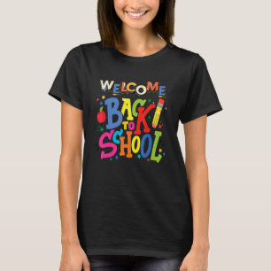 Cute Welcome Back To School First Day Of School St T-Shirt