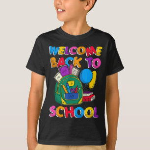 Cute Welcome Back To School First Day Of School T-Shirt