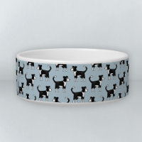 Cute Welsh Border Collie Sheep Dog Pattern