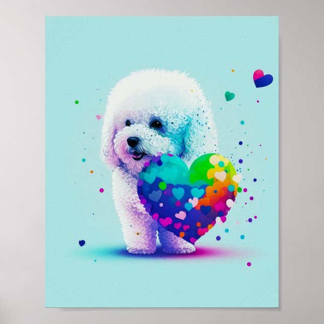 Cute Welsh Corgi Puppy Poster (Front)