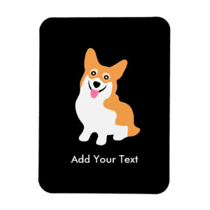 Cute Welsh Pembroke Corgi Puppy Magnet
