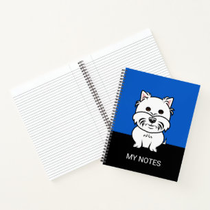 Cute West Highland Terrier Notebook