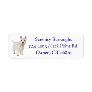 Cute West Highland White Terrier Puppy Dog Mum