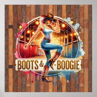 Cute Western Cowgirl boots boogie