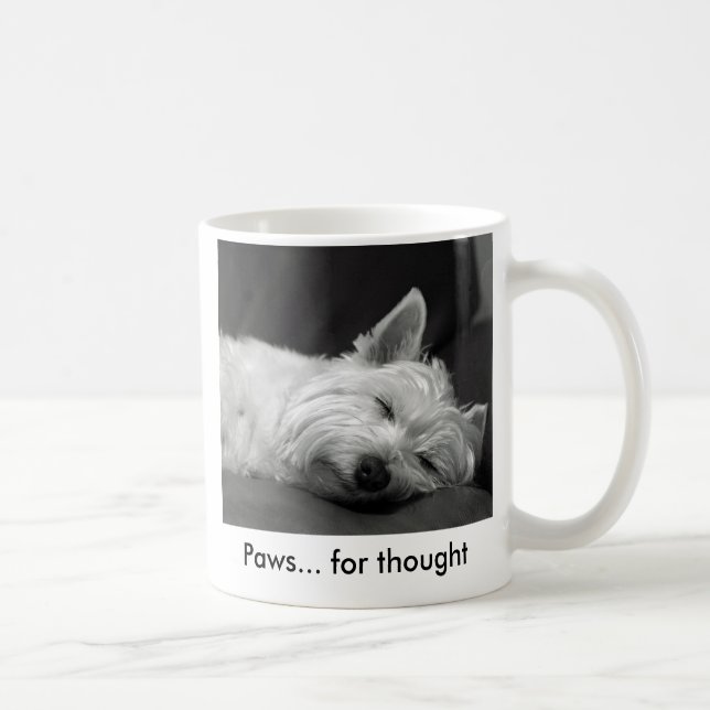 Cute Westie Dog Mug (Right)