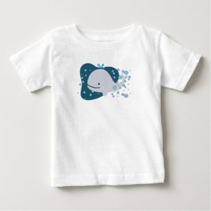 Cute Whale Baby T-Shirt