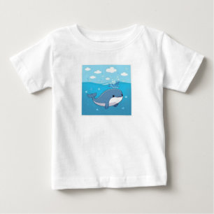Cute Whale! Baby T-Shirt