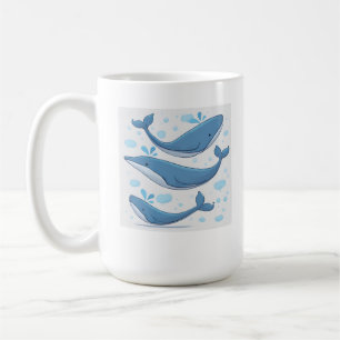 Cute Whale Coffee Mug