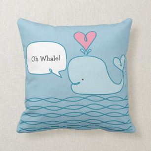 Cute Whale Cushion